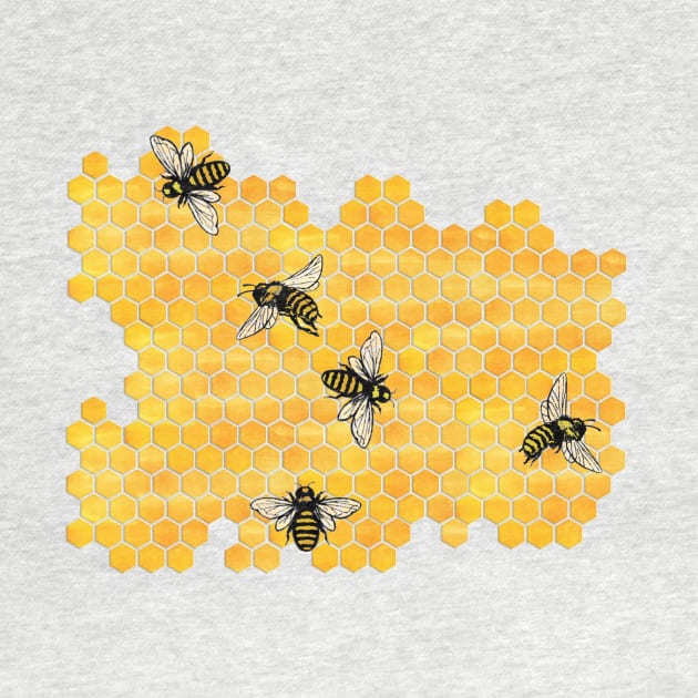 Cancer Honeybees by feedmepixiedust